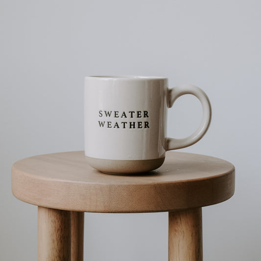 Sweater Weather Stoneware Mug